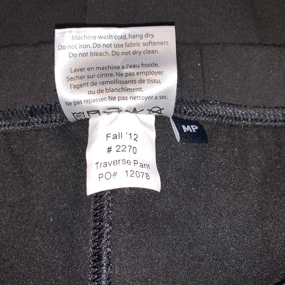 Sport Hill Black Wind Block Women’s Pants - Picture 4 of 5